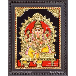 Ganesha Tanjore Painting