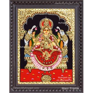 Gajalakshmi Tanjore Painting