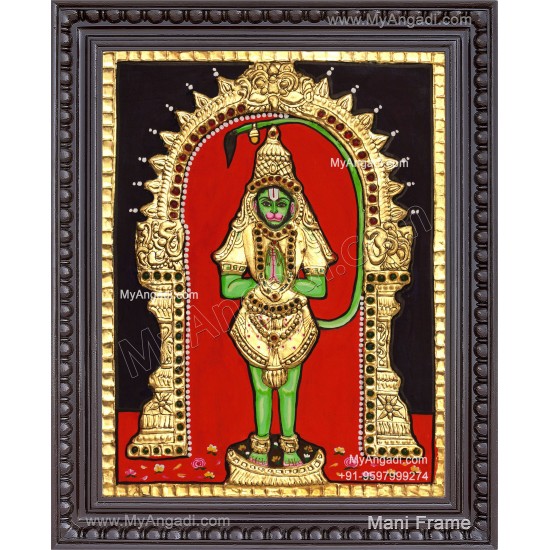 Hanuman Tanjore Painting