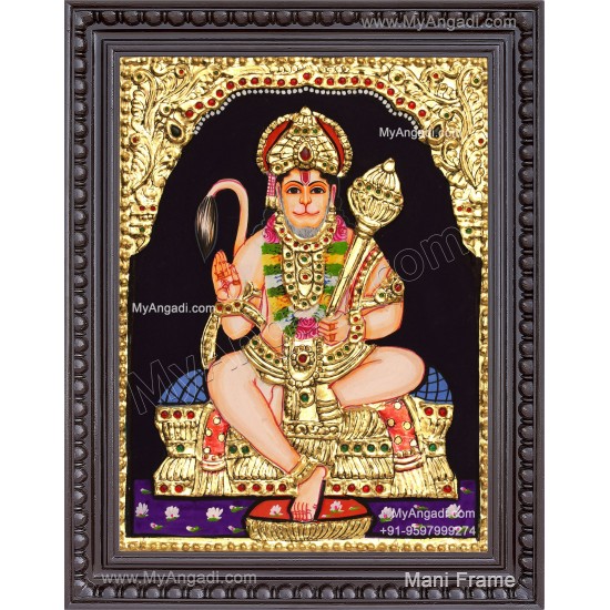 Hanuman Tanjore Painting