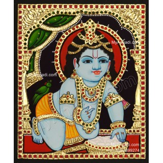 Krishna Tanjore Painting
