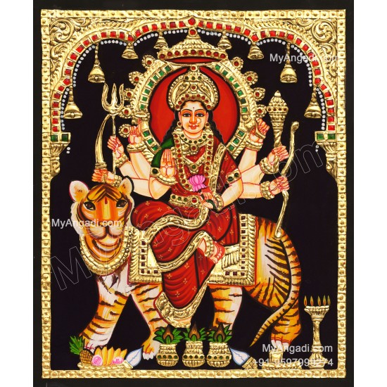 Durgai Tanjore Painting