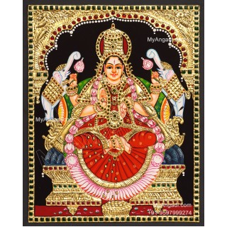5 Set Ganesha Murugan Balaji Lakshmi Saraswathi Tanjore painting