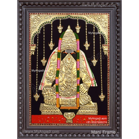 Pillaiyarpatti karpaga Vinayagar Tanjore Painting