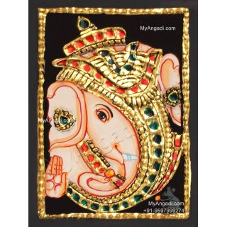 Ganesha Tanjore Painting