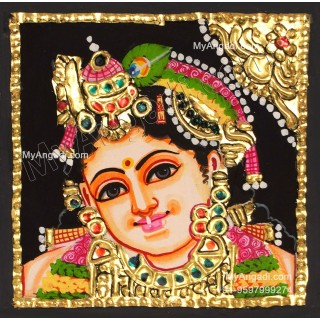 Krishna Tanjore Painting