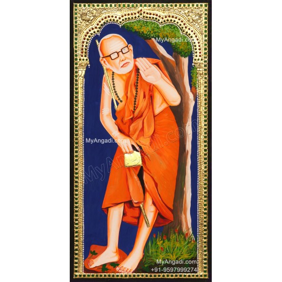 Kanchi Maha Periyavar Tanjore Painting