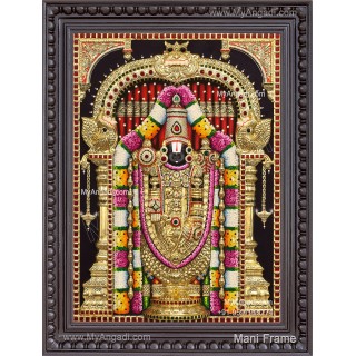 Balaji 3d Tanjore Painting