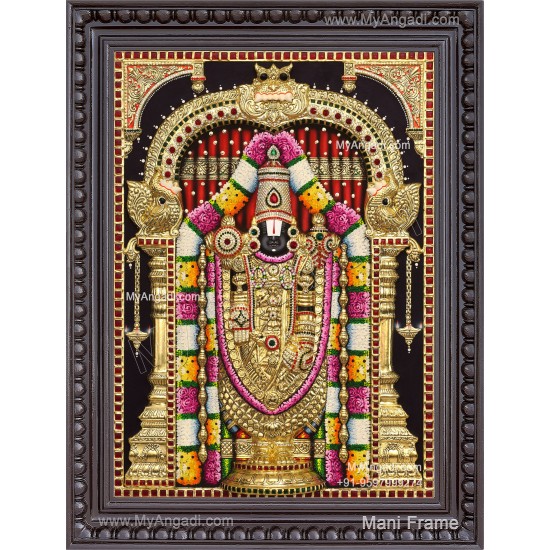 Balaji 3d Tanjore Painting