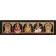 5 Panel  Tanjore Painting