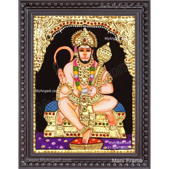 Hanuman Tanjore Painting