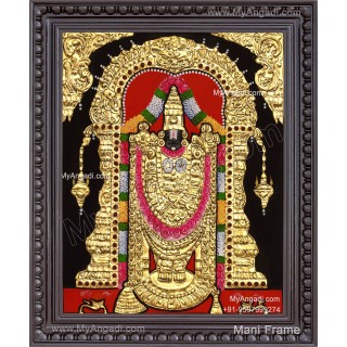 Venkateshwara  Swamy Tanjore Painting
