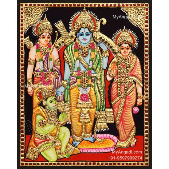 Ram Darbar Tanjore Painting