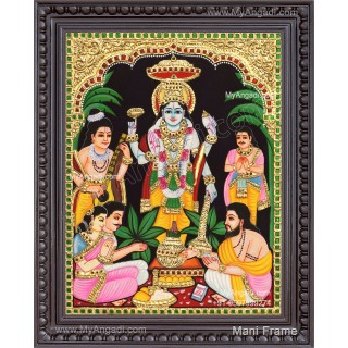 Sathya Narayana Tanjore Painting