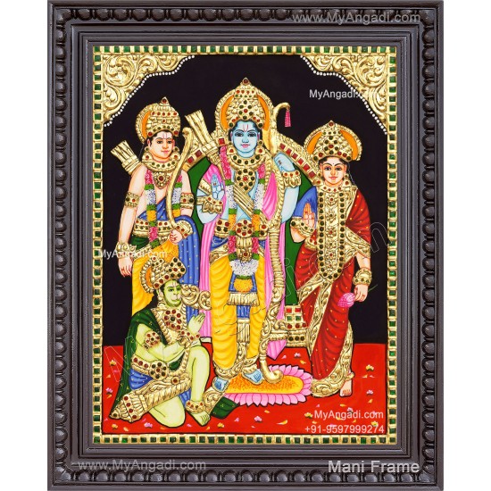 Ram Parivar Tanjore Painting