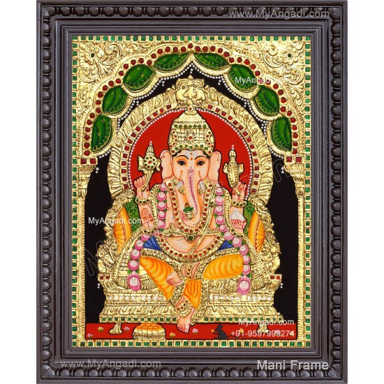 Ganapathi Tanjore Painting 