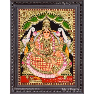 Gajalakshmi Tanjore Painting 