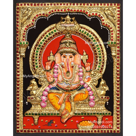 3D 5 Set Tanjore painting