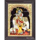 Krishna With Cow Calf and Flute Tanjore Paintings