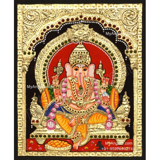 Pillaiyar Tanjore Paintings