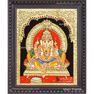 Ganesha Tanjore Painting