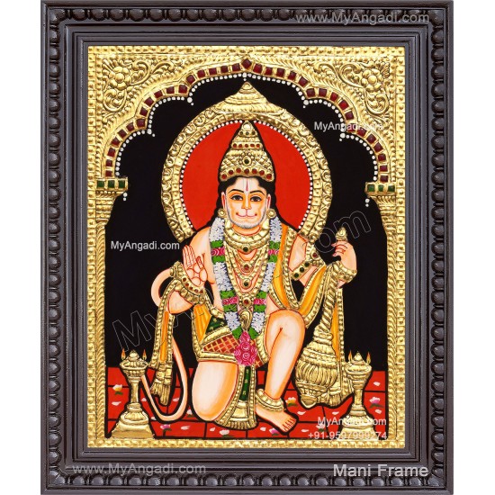 Hanuman Tanjore Painting