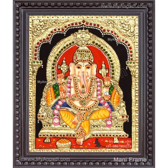 Vigneshwara Tanjore Painting