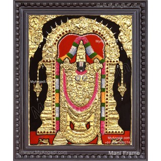Venkateshwara  Swamy Tanjore Painting