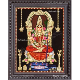 Kamatchi Amman Tanjore Painting
