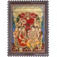 Krishna Rukmani Kalyanam Tanjore Painting