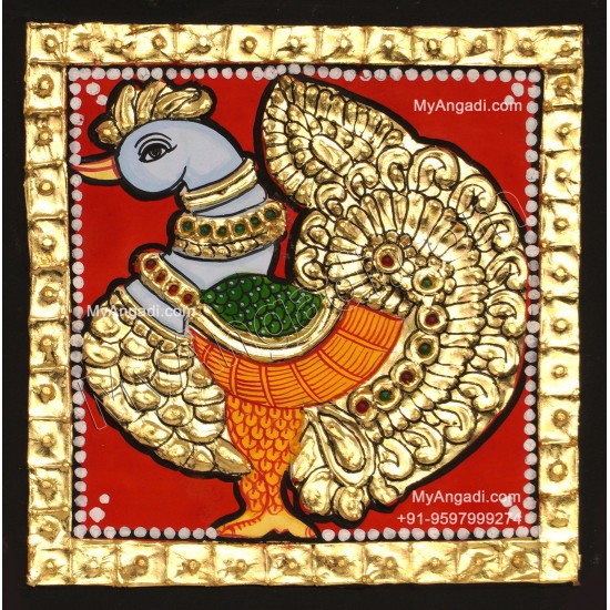 Peacock Tanjore Paintings
