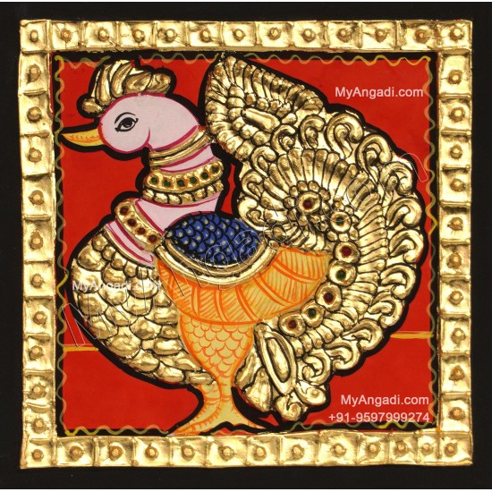 Peacock Tanjore Paintings