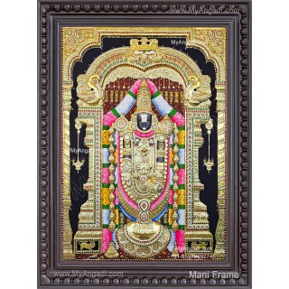 3D Embossed Balaji Tanjore Painting