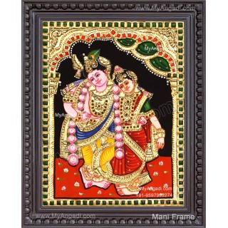 Kannan Rukmani Tanjore Painting