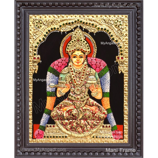 Annapoorani tanjore painting