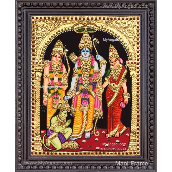 Ram Darbar Tanjore Painting