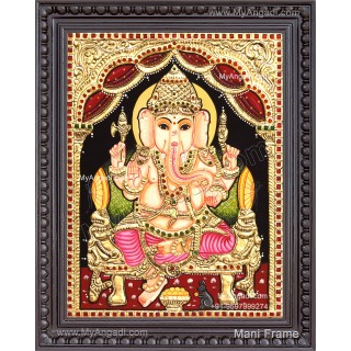 Ganesha Tanjore Painting
