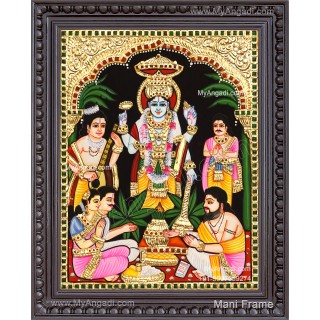 Sathya Narayana Tanjore Painting
