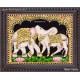 Airavateshwarar Temple Optical Illusion Cow Elephant Tanjore Painting