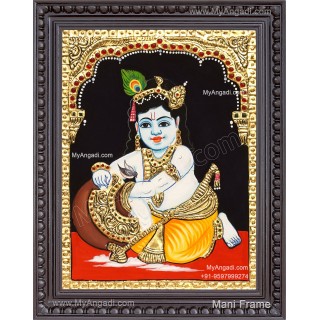 Butter Krishna Tanjore Paintings
