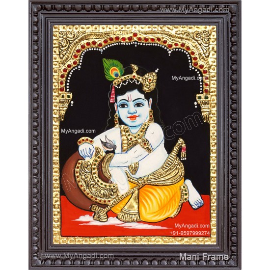 Butter Krishna Tanjore Paintings