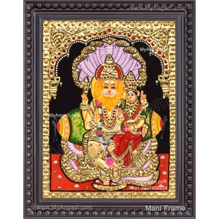 Lakshmi Narasimhar Tanjore Painting