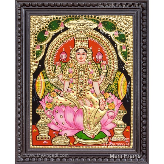 Ishwarya Lakshmi Tanjore Painting