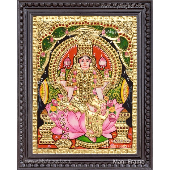 Ishwarya Lakshmi Tanjore Painting