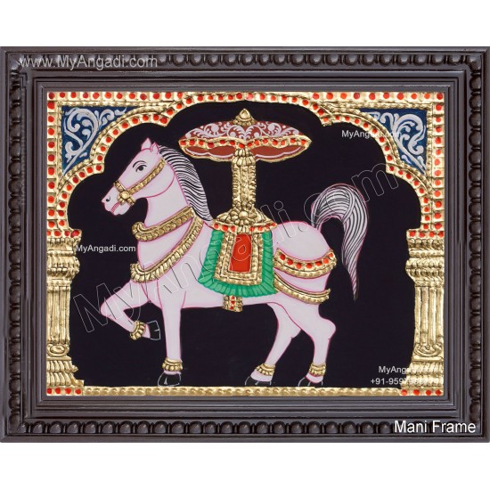 Horse Tanjore Painting