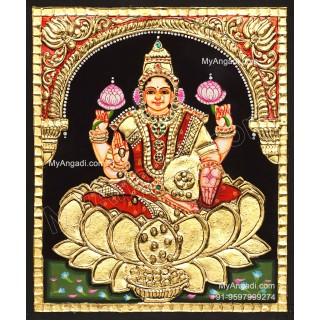Mahalakshmi Tanjore Painting