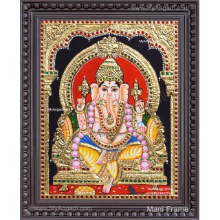 Ganapathi Tanjore Painting 