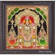 Balaji Sridevi Bhudevi Tanjore Painting
