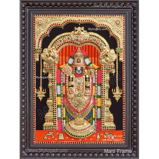 3D Balaji Tanjore Painting
