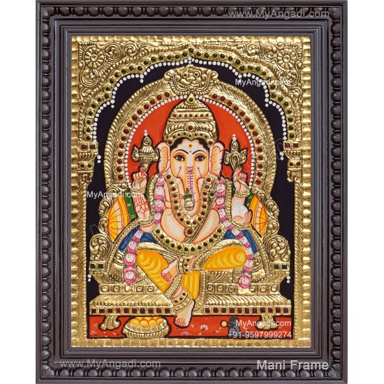Ganesha Tanjore Painting